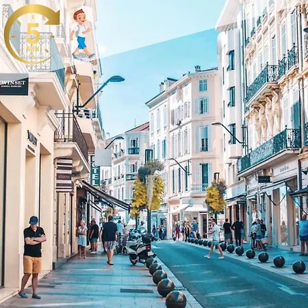 Centre A 5min Plages, Palais Et Gare * Κάννες