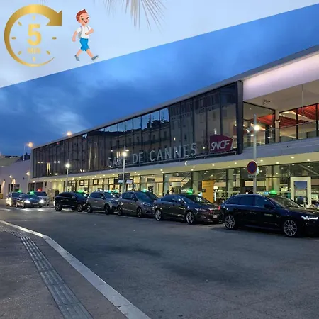 Centre A 5min Plages, Palais Et Gare * Κάννες