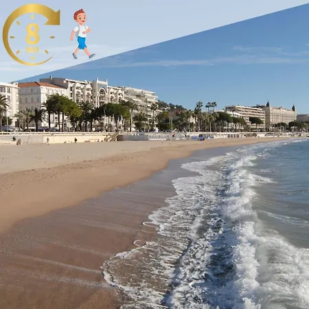 Centre A 5min Plages, Palais Et Gare *