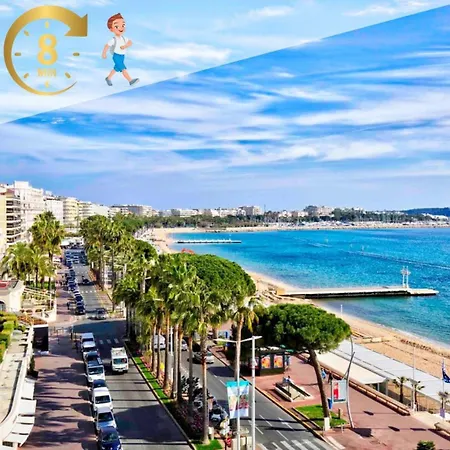 Centre A 5min Plages, Palais Et Gare Cannes